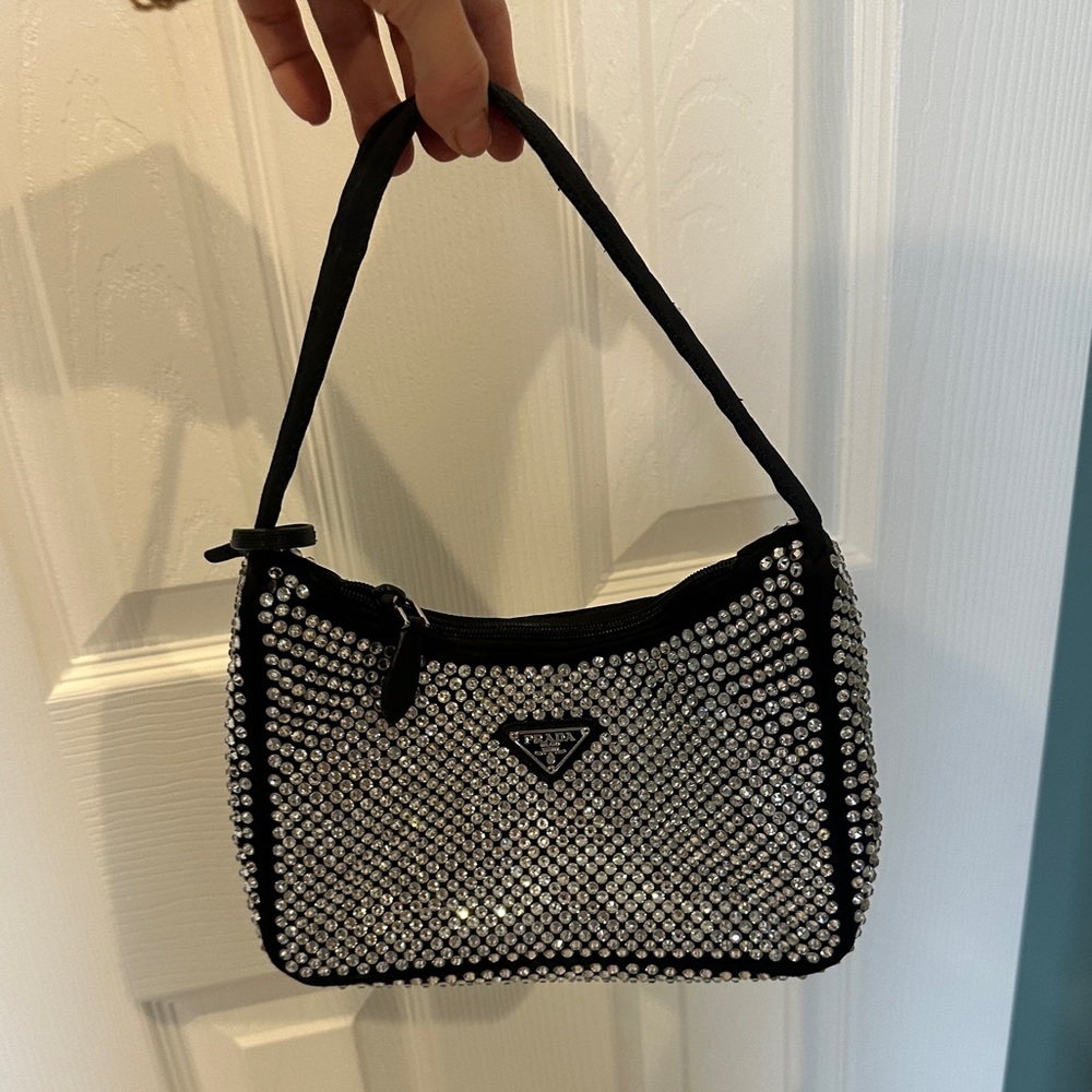 bedazzled prada bag *f*ke*